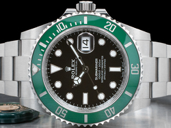 Rolex Submariner Date 126610LV Starbucks Green Ceramic Bezel Black Dial